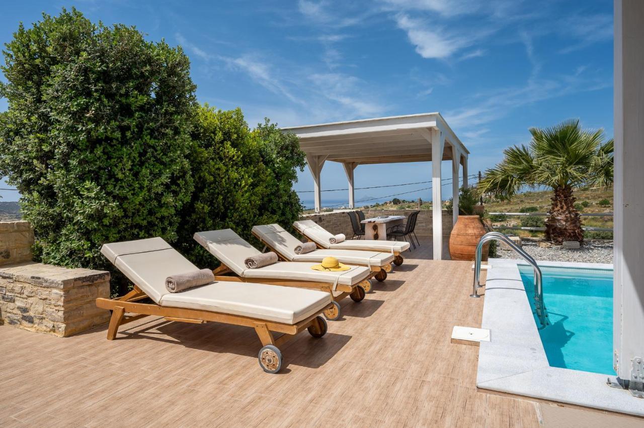 Golden Sky Villa Kamilari Exterior foto