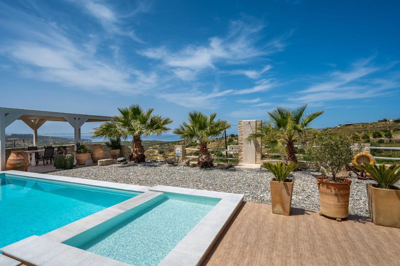 Golden Sky Villa Kamilari Exterior foto