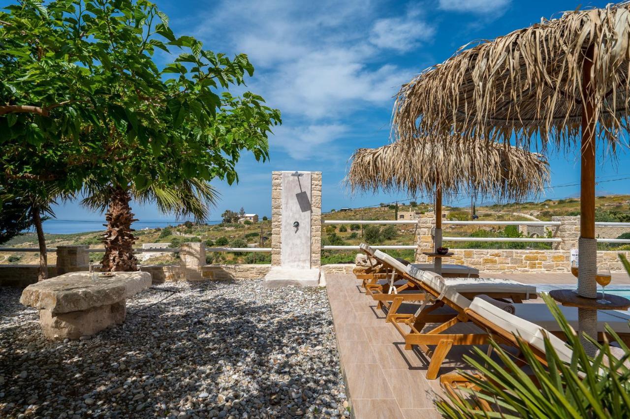 Golden Sky Villa Kamilari Exterior foto
